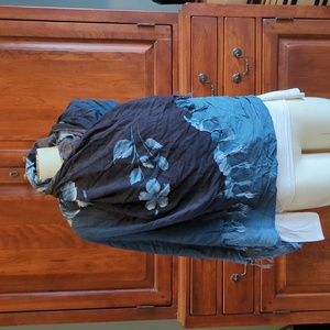 Ombre Hibiscus Collection Hawaii Sarong Wrap Scarf